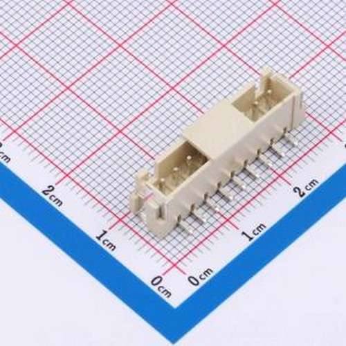 TJC3B-9AB 线对板针座 1x9P 间距:2.5mm 立贴 SMD,P=2.5mm