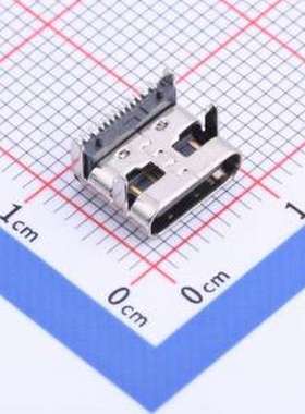 GT-USB-7010D USB连接器 Type-C 母 卧贴 SMD
