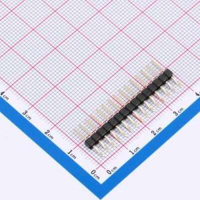X6511WRS-15H-C60D48 排针 1x15P 间距:2.54mm 方针 SMD,P=2.54mm