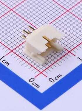 A2004WVA-2X02P 线对板针座 2x2P 间距:2mm 直插 插件,P=2mm
