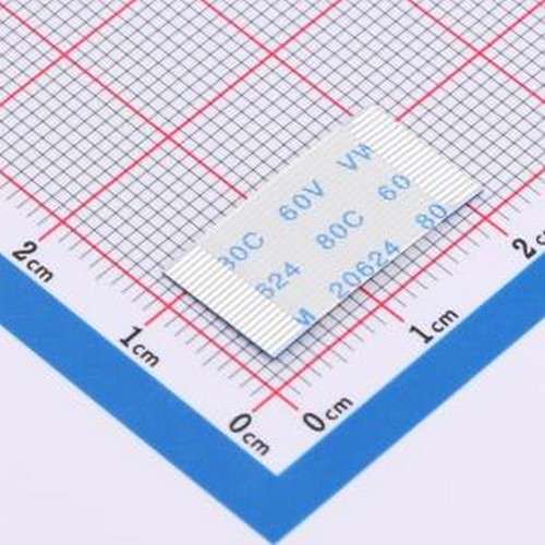 JS05A-20P-020-3-4 FFC连接线(柔性扁平线缆) FFC0.5mm 20P 同向