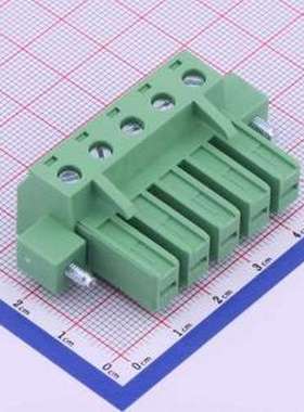 KF2EDGSKM-7.62-5P 插拔式接线端子 7.62mm 1x5P 排数:1 每排P数: