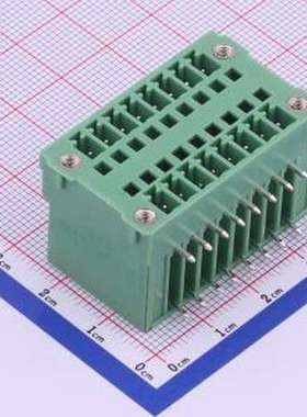 KF2EDGRHM-3.5-2*8P 插拔式接线端子 3.5mm 2x8P 排数:2 每排P数: