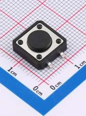 BX-TS-26-121245TT 轻触开关 12x12x4.5贴片 SMD-4P,12x12mm