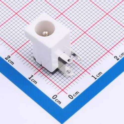 DC-005QB-2.0-SU-W DC电源连接器 DC电源插座 内径:2mm 外径:6.4m