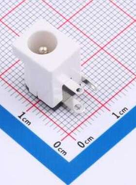 DC-005QB-2.0-SU-W DC电源连接器 DC电源插座 内径:2mm 外径:6.4m
