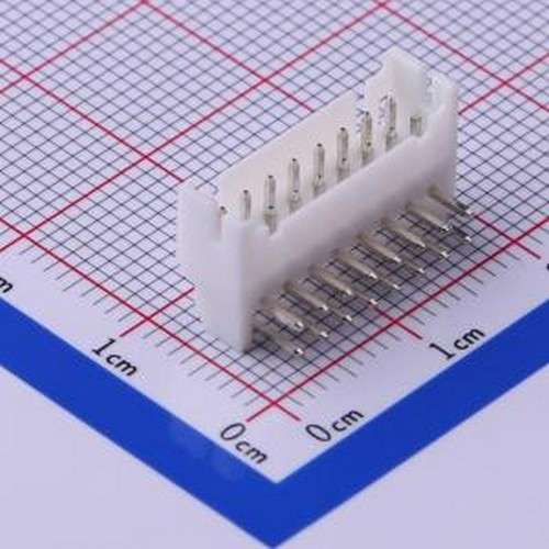 A2004WR-2X08PWH 线对板针座 2x8P 间距:2mm 弯插 白色胶体 弯插,