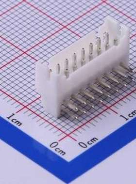 A2004WR-2X08PWH 线对板针座 2x8P 间距:2mm 弯插 白色胶体 弯插,