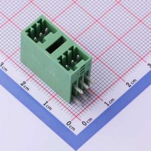 DB2ERH-2.5-2*3P-GN 插拔式接线端子 2.5mm 2x3P 排数:2 每排P数: