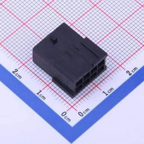 X3025HF-2x04I-N2 胶壳(线对板/线对线) 2x4P 3mm P=3mm
