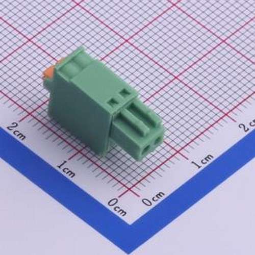 KF2EDGKD-2.5-2P 插拔式接线端子 2.5mm 1x2P 排数:1 每排P数:2 P