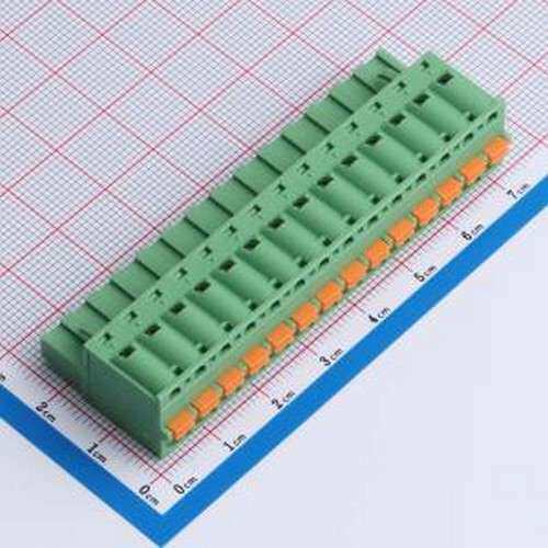 DB2EKD-5.08-14P-GN 插拔式接线端子 5.08mm 排数:1 每排P数:14 P