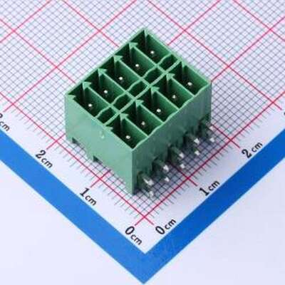 MX15EDGRHB-3.5-2*05P-GN01-Cu-A 插拔式接线端子 3.5mm 排数:2