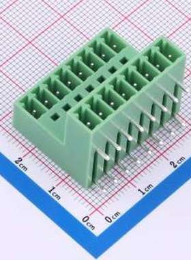 KF2EDGRT-3.5-2*8P 插拔式接线端子 KF2EDGRT-3.5-2*8P 插件,P=3.