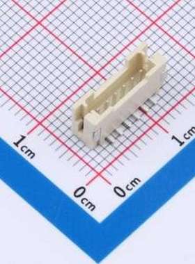 HDGC1500WVA-S-6P 线对板针座 DHGC1.5带扣立贴 6P SMD,P=1.5mm