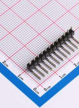 2542WR-12P 排针 间距:2.54mm 弯插 弯插,P=2.54mm