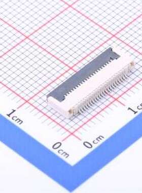 FPC-05F-22PH20 FFC/FPC连接器 间距:0.5mm P数:22P 翻盖式 下接