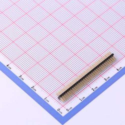 X1321WV-2x34J-C30D23 排针 2x34P 间距:1.27mm 方针 插件,P=1.27