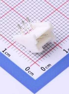 IPCW211W13NW01R 线对板针座 1x3P 间距:2mm 弯插 系列:PA 白色
