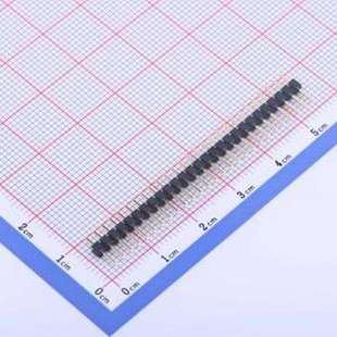 排针 1x27P 插件 27I P=2mm 方针 C40D28 2mm X4611WV 间距