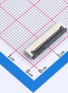 GT-F1010SR20-14SMT01 FFC/FPC连接器 翻盖式 下接 P数:14P SMD,P