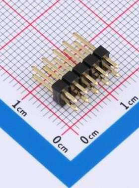 10129381-910001BLF 排针 间距:2.54mm 直插 插件,P=2.54mm