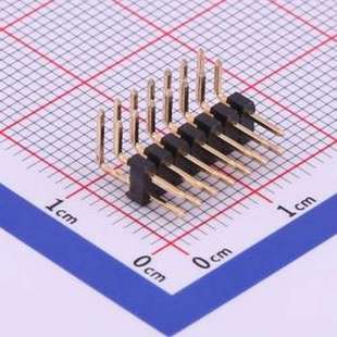 排针 2x7P 弯插 2x07I P=2mm 方针 C40D28 2mm X4621WR 间距