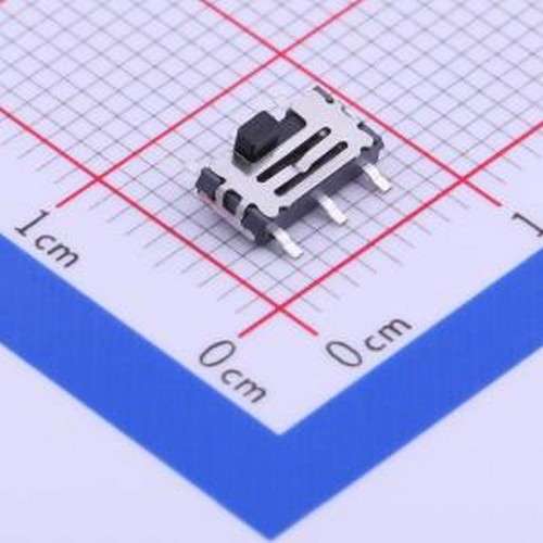 SS-3390S-L0 滑动开关 柄长1mm 立贴双档 滑动开关 SMD
