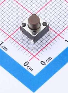 TP10811660 轻触开关 6*6*6mm 直插 轻触开关 插件