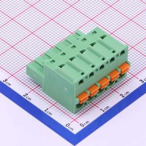 2EDGKD-5.08-05P-14-00A(H) 插拔式接线端子 5.08mm 1x5P 排数:1