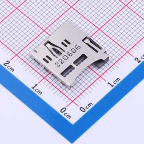 TF-125-ARP10 SD卡/存储卡连接器 自弹式 MicroSD卡(TF卡) 卡座 S