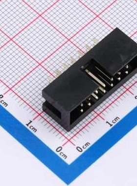 B190-114A0ASBE1 IDC刺破式连接器(牛角/简牛) 2.54mm 2x7P 排数: