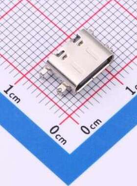 GT-USB-7014E USB连接器 Type-C 母 立贴 SMD