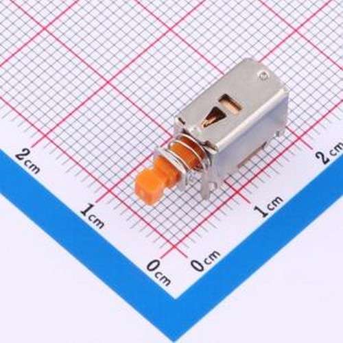 PS-22E05-S-O-001 按键开关 自锁按键开关 插件,P=2.5mm
