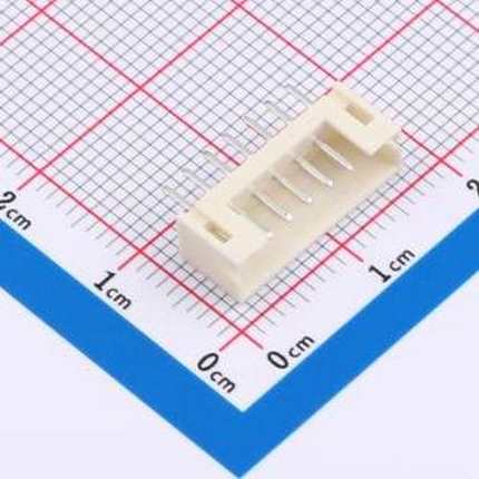 JS20T-S07PHA-00 线对板针座 PH 2.0mm 1x7直针 耐高温 插件,P=2.