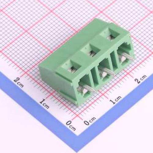 DB128V-7.5-3P-GN-S 螺钉式接线端子 7.5mm 1x3P 排数:1 每排P数:
