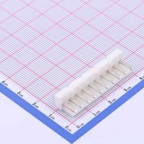 IPCW396W1ANW01V 线对板针座 1x10P 间距:3.96mm 直插 系列:VH 白
