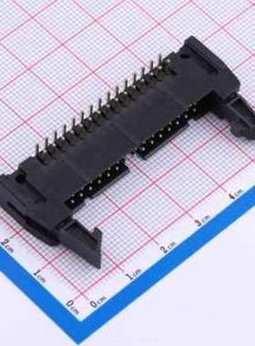 DS1011-30RBSiB7-B IDC刺破式连接器(牛角/简牛) 2.54mm 2x15P 排