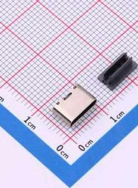 TYPE-C-336-LSRH550 USB连接器 Type-C 母 立贴 5.5H SMD