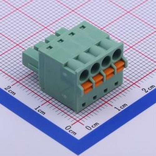 JL15EDGKD-38104G01 插拔式接线端子 1x4P 3.81mm 排数:1 每排P数