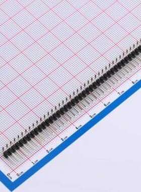 P125-1140A0BR138A1 排针 1x40P 间距:2.54mm 方针 弯插 弯插,P=2