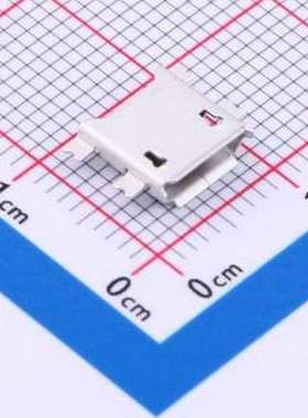 HX MICRO 4P CBJB 1.17 USB连接器 Micro-B 母 沉板 SMD