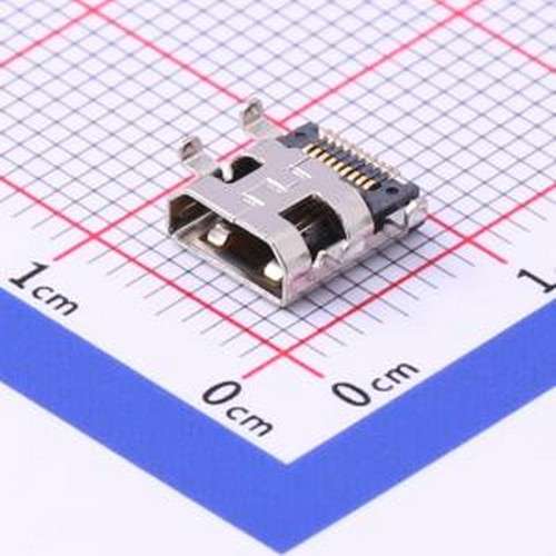 HYC04-HDMID19-100 D-Sub/VGA连接器 HDMI 母 P数:19P SMD