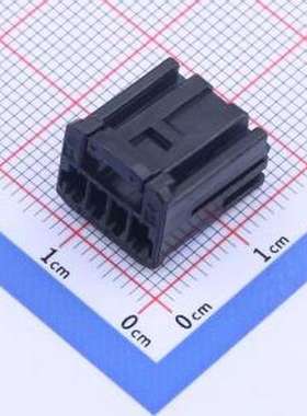 HCMPB-04-K 胶壳(线对板/线对线) 2.54mm 1x4P P=2.54mm