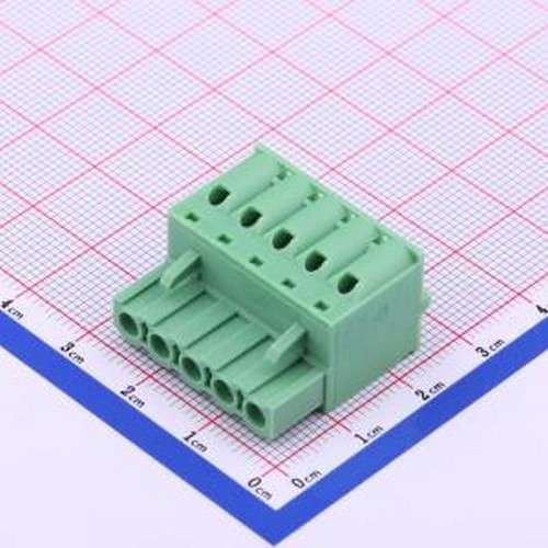 KF2EDGKD-5.08-5P 插拔式接线端子 5.08mm 1x5P 排数:1 每排P数:5