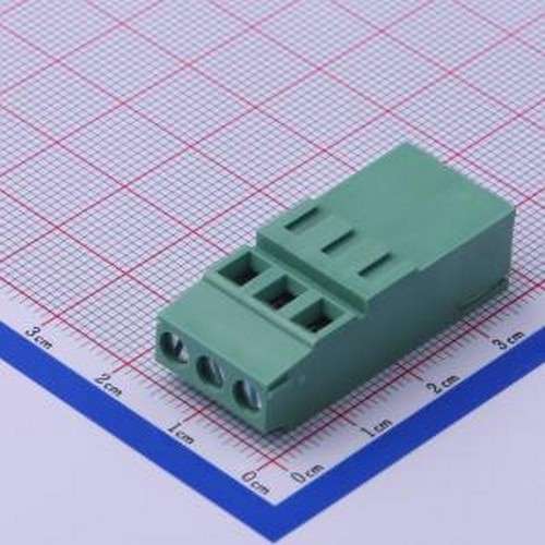 JL500HH-50003G01 螺钉式接线端子 1x3P 5mm 直插 排数:1 每排P数