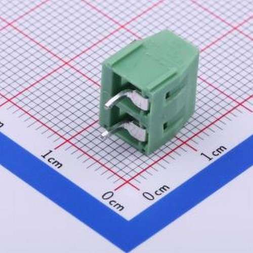 DB127V-5.0-2P-GN-S 螺钉式接线端子 5mm 1x2P 排数:1 每排P数:2