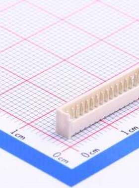 W-1251R16P-0200 线对板针座 间距:1.25mm 1x16P 弯插,P=1.25mm