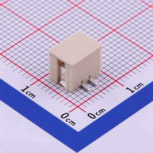 M2010VS-02P 线对板针座 1x2P 间距:2mm 立贴 SMD,P=2mm
