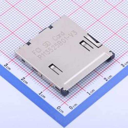 10067847-001RLF SD卡/存储卡连接器 自弹式 SMD